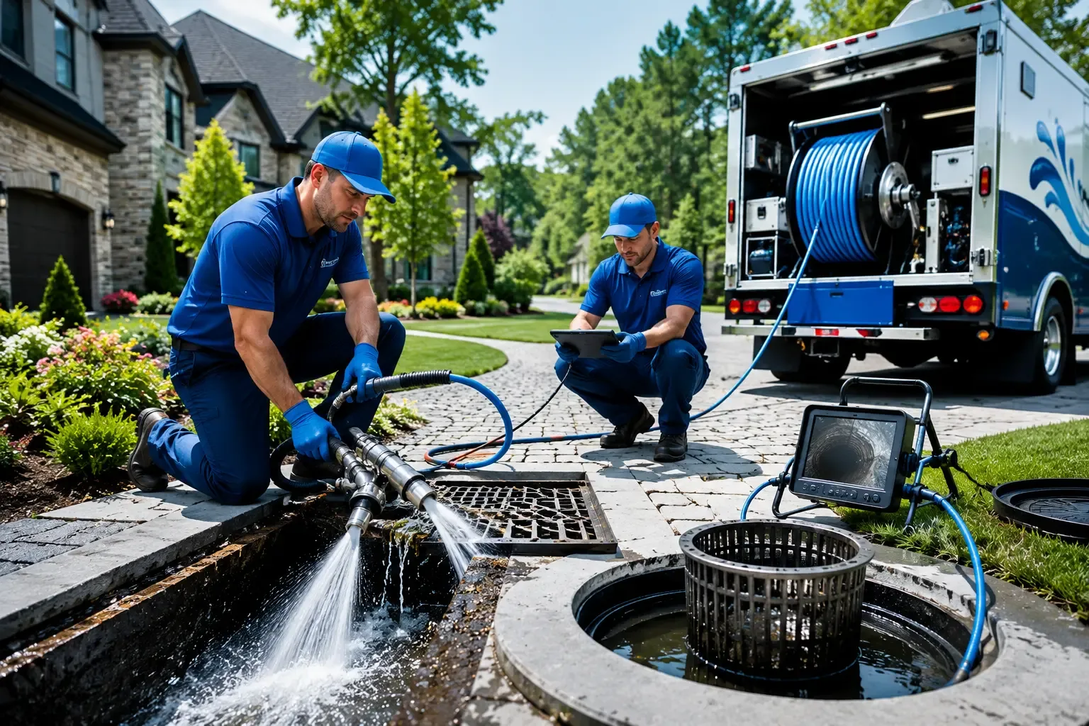 Local outdoor drain cleaning professionals in Roxbury, CT