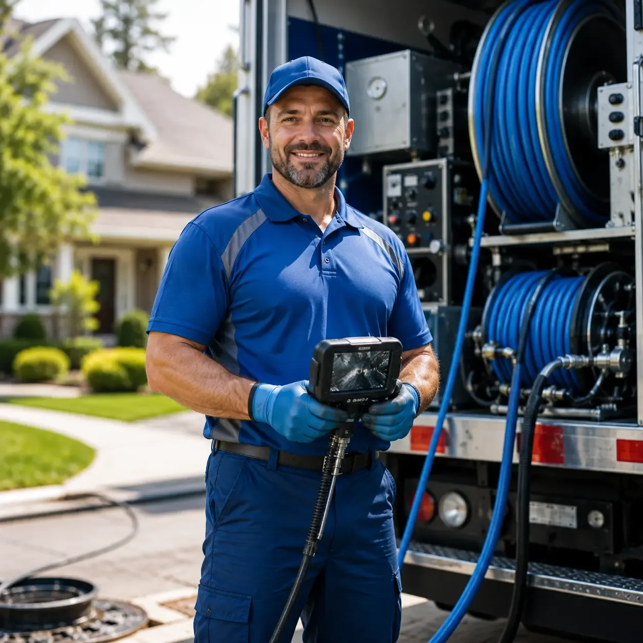 Local outdoor drain cleaning specialists in Roxbury, CT